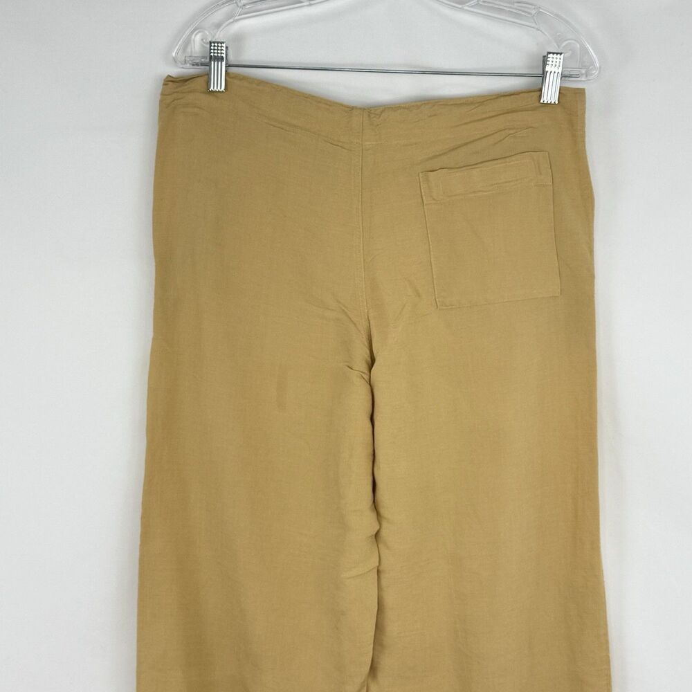 Back From Bali Rayon Wide Leg Beige Women’s Pants Size M - Picture 5 of 15
